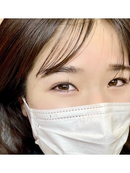 ベルフルール 西18丁目店/まつげパーマ[束感韓国風]