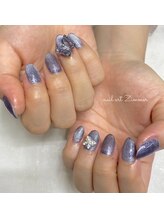 ネイルアート ジマー/蝶々マグネットコース