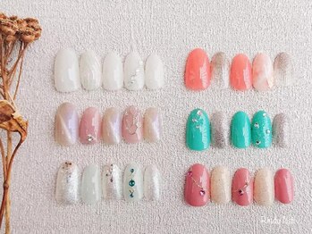 リンドゥネイル 上小田井店(Rindu Nail)/6月 定額上品キレイ系