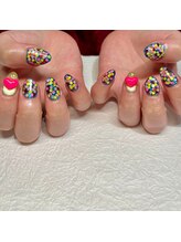 ユースタイル 新宿店(U-style)/個性派ネイル　蛍光