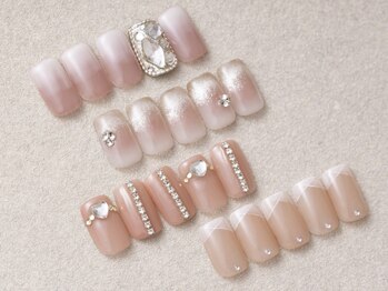 アイネイルズ 三宮店(I nails)の写真/初回オフ込★ワンホンコレクション¥10000♪可愛くキレイだけでなく持ちの良い爪先を創ります［三宮］