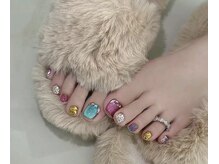 ハロ(Halo)/フットマグネットネイル