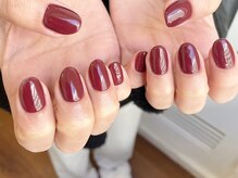 エン ダイカンヤマ(En'e daikanyama)/秋冬人気のボルドーワンカラー♪