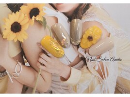 ニュアンスひまわりnail＊..