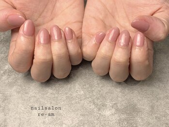 レアム(re-am)/定額ネイル/ニュアンスネイル