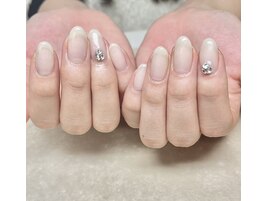 vカットストーンネイル