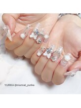 リアンド(Li&)/チェック柄ネイル