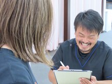 ことぶき整骨院/カウンセリング風景