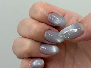 ネイルマムジジ(nailmum jiji)/マグネット リボン ワンカラー