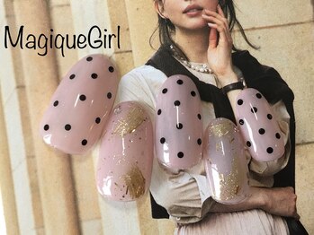 ネイルサロン マジックガール(Nail Salon MagiqueGirl)/【ピンクゴールドシャワー】