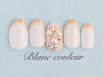 ブランクルール 京都四条烏丸(Blanc Couleur)/大人気ストーン埋め込みデザイン