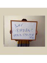 とだ整体院/ダイエット実績