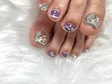 エクラ(e'clat)/フットネイル　つけ放題