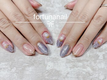 フォルトゥーナ 神田(Fortuna)/マーメイドネイルデザイン/神田