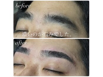 リジョーナ 一宮店(Lijona)/ぼんやり眉からイメチェン