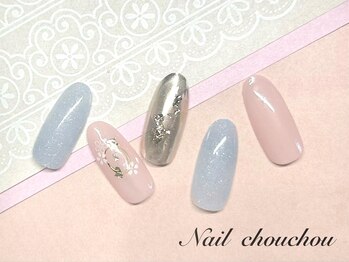 ネイルシュシュ 橋本店(nail chou chou)/和柄ネイル7000円