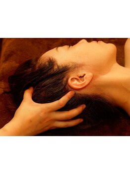 ヘッドスパで癒されたい