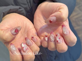 ライク(Like)/ハートネイル