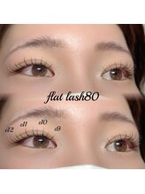 ガレリア ビューティー 桑名店(GALLARIA Beauty)/<マツエク>フラットラッシュ80本