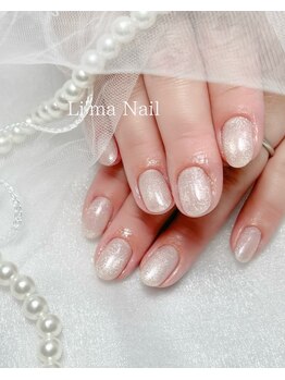 リマネイル(Li'ma nail)/上品なマグネットワンカラー
