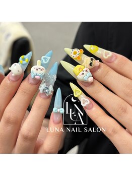 ルナ 東中野(LUNA)の写真/アート豊富♪ゴージャス＆キュートなネイルで、指先から気分を上げるパーツ付け放題！☆