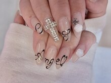 キレイエ ネイルズ(KIREIE NAILS)/筆記体 ギャル ちゅるん 