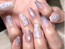 スワロンネイル 名古屋店(SWALLON NAIL)/オーロラ紫陽花ネイル