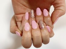 トヨネイル(TOYO NAIL)/ピンク×ラメ☆