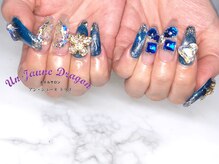 アン ジョーヌドラゴ/【ロングネイル】ブルーネイル