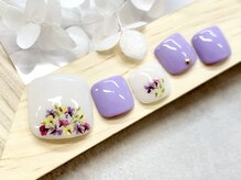 ネイルサロン ふるる 大須店/☆フットミディアムネイル#240