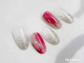 ファストネイル ロコ 志免店(FASTNAIL LOCO)/桃ネイル→写真番号:11742