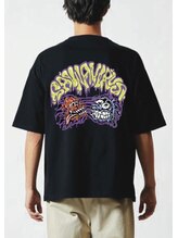 メンズ脱毛 リボーン(reborn)/『SAUNAVIRUS』Tシャツ