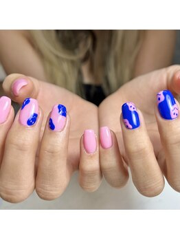 デフィ(defi)/ニコちゃんネイル/7000