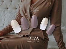 ネイルサロンディーバ 宝塚店(Diva)/One color plus(ストーン)
