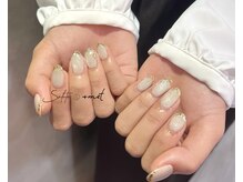 タスメット(+met)/～ガラスフレンチネイル～