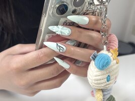 ミントグリーン×クロムネイル