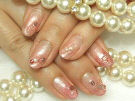 パールピンクグラデーション