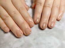 トータルビューティーローズ(Rose)/ミラーフレンチネイル