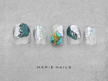 マリー ネイルズ いわきラトブ店(MARIE NAILS)/定額7700円税込 &nbsp;インク 0810d