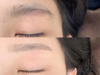 アイラッシュサロン ブラン イオンモール常滑店(Eyelash Salon Blanc)の写真/【重要なパーツ"眉毛"のお手入れはプロにお任せ！】骨格診断で黄金比の眉毛をご提案！男性の方も大歓迎◎