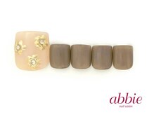 ネイルサロン アビー グランデュオ蒲田店(abbie)/ドットフラワー¥10109