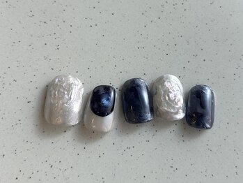 アイネイルズ 池袋店(I-nails)/もやもやインクミラー