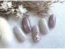 ジーシーネイル(G C nail)/ナチュラルな大人ネイル