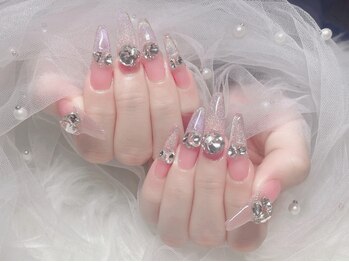 ルル 関内(LuLu)の写真/500色以上の選べるカラー！！パーツも多数ご用意あります☆【パーツ付け放題☆スカルプワンカラ―¥12980】