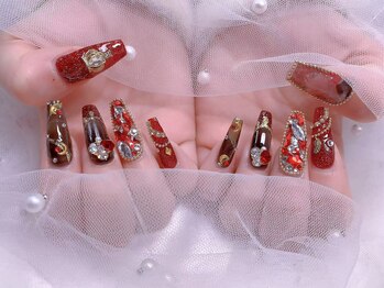 スノーネイルサロン 新宿店(Snow nail salon)/キラキラネイル