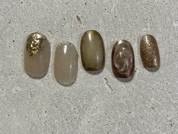 ネイルサロン ラメール(La mer)/定額デザイン　¥7000