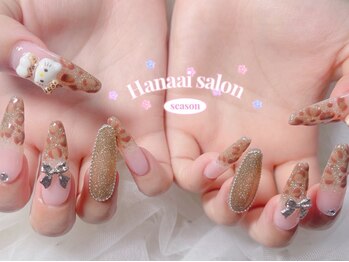 ハナアイ サロン 新宿店(hanaai salon)/デザインコースストーン付¥9800