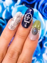 カラーズ 浜松店(colors)/ハンドデザイン自由¥7480