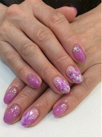 パープルネイル