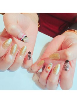 インビテーション(invitation)/モチーフアートネイル☆